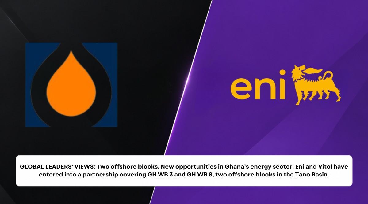 Eni and Vitol Ghana partnership