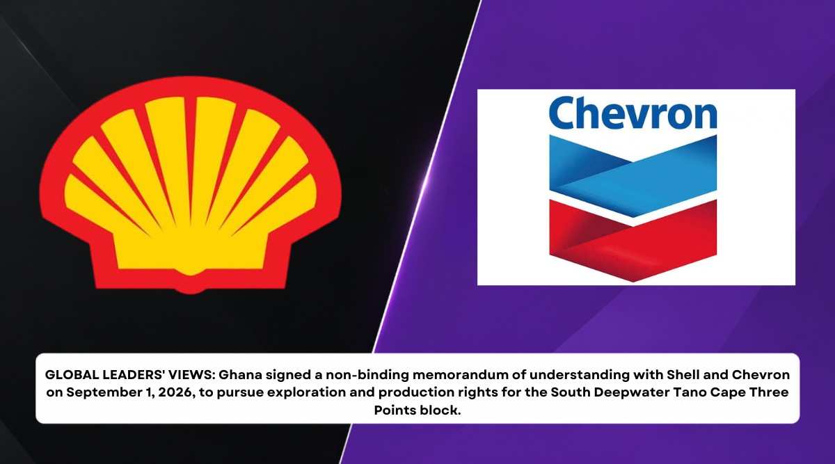 Shell and Chevron partnership in Ghana